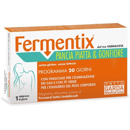 Fermentix Pancia Piatta e Gonfiore 20 Compresse
