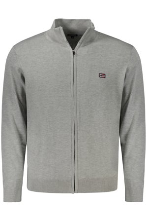 Norway 1963 Cardigan Uomo Grigio