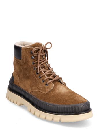 Nebrada Mid Boot Shoes Boots Winter Boots Brun GANT*Betinget Tilbud