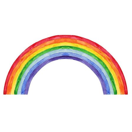 Irrotettavat seinätarrat Söpöt tarrat Sateenkaaritapetti Sateenkaari seinätarrat Lasten tapetti (FMY)