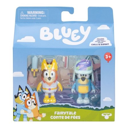 Bluey Figurer 2-pack Fairytale