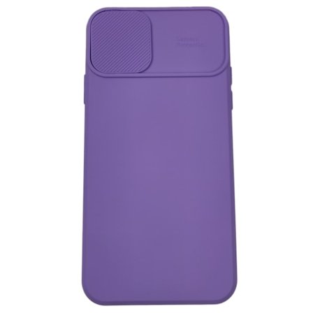 iPhone 11 Pro Max silikonikotelo - kameran suojus / objektiivin suojus - violetti