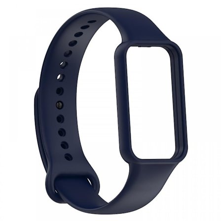 Klockarmband för Amazfit Band 7 Smart tillbehör Silikon Justerbart armband Ersättning Sportband för Amazfit Band 7 Klocka