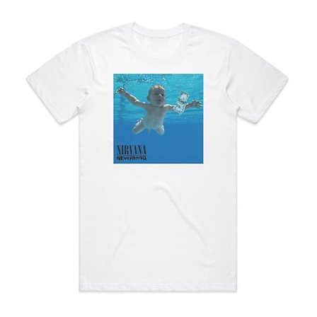 Nirvana Nevermind 1 T-shirt Vit