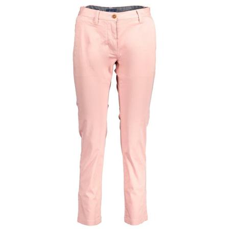 Gant, Straight Trousers Roze, Dames, Maat:M