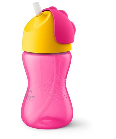 Philips Avent Sugerørskop Drypfri Pink 300 ml, Børn & Forældre, Service, Kopper Og Drikkedunke