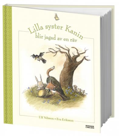 Lilla syster Kanin blir jagad av en räv - Bok av Ulf Nilsson & Eva Eriksson - Inbunden