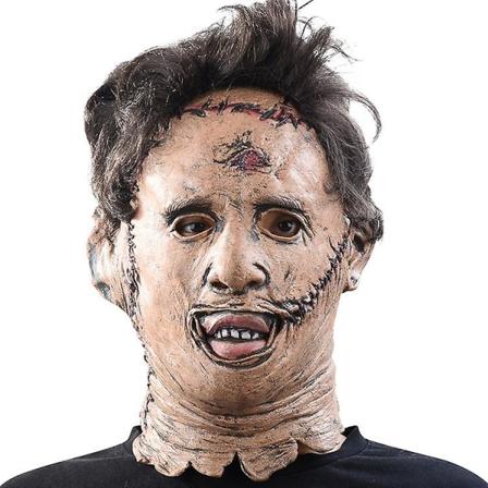 Halloween Texas Chainsaw Massacre Maske Leatherface Drabmaske Cosplay Party