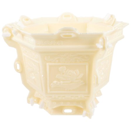 Plastikform Håndværk Fremstilling Form Epoksyresistens Form Diy Blomsterpotte Fremstilling Form til Håndværk (28.5X28cm, som vist på billedet)