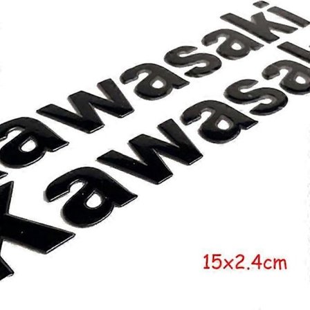 Moottoripyörän 3D-embleemi, tunnus, tarra, tankki, vanne, Z1000, ajoneuvotarrat, pehmeä heijastava tarra Kawasaki Z1000 Z 1000 -malliin