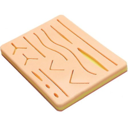 (Specialerbjudanden) Simulerad Silikon Sår Modul Hud Sår Sutur Övning för Medicinstudenter