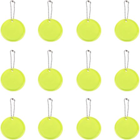 Reflekser vedhæng børn, sikkerhedsrefleks vedhæng, nøglering børn voksne, reflekser skoletasker