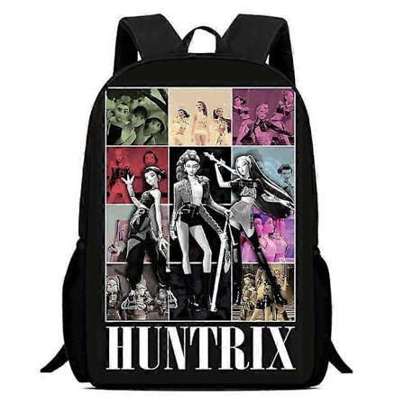 Kpop Devil Hunter-tema studentryggsekk - Studentsekk, reiseveske for laptop, Y2K-stil