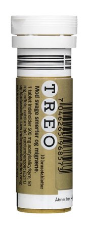 Treo Brusetabletter Classic 500 mg 10 stk, Medicin & Pleje, Smerter & Feber, Hovedpine