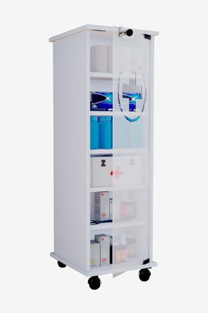 VCM - Medisinskap Nilasu - Hvit - Hyller & oppbevaring - Fra Homeroom