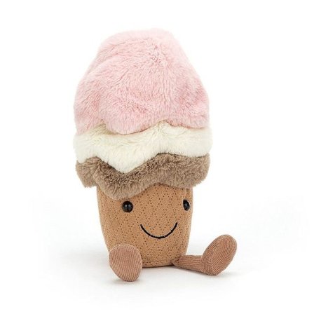 Jellycats morsomme iskremveskeberlokk 14 cm