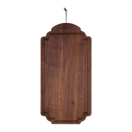 Dutchdeluxes Frukostbräda Med Ränna 19x38cm Skärbrädor & brickor Unisex Brun M