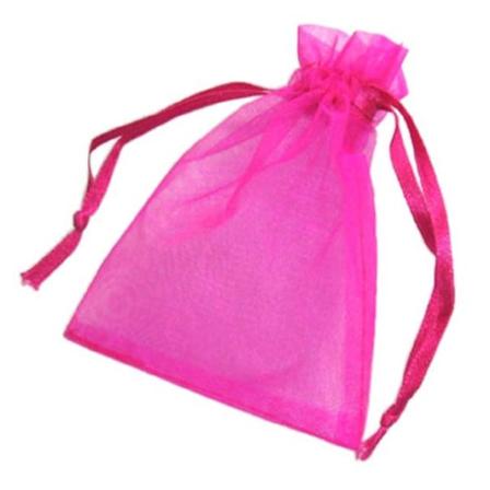 20 Stora Fuxiafärgade 0rganza påsar c:a 13 x16 cm
