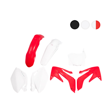 Kit Plastiche Rtech Rosso-Bianco - Honda CRF 150R 2017-2018