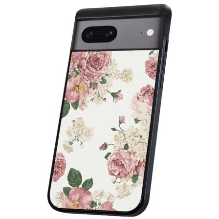 Google Pixel 7 - Kuoret/Suojakuori Retro Kukat