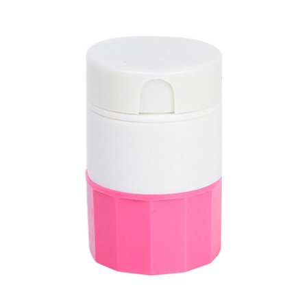 4 i 1 bærbar 4-lags tablettkvern pulver Pill ter medisin