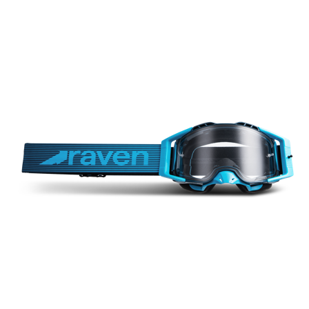 Raven Rysen MX Goggles Blue/Light Blue
