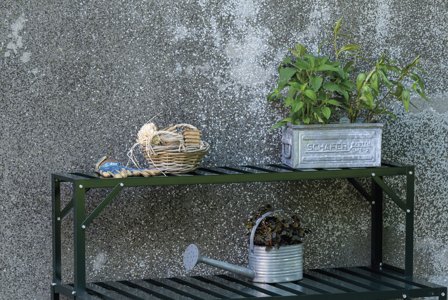 Halls 70131 Hylla för växthusbord Grön, Växthus & orangerier