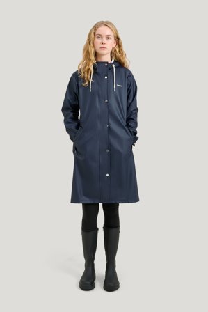 Tretorn Wings A-Shaped Rain Coat — Regenjas Dames — Blauw | Bovenkleding, Regenlaarzen, Jassen & Regenkleding voor Dames, Heren & Kinderen