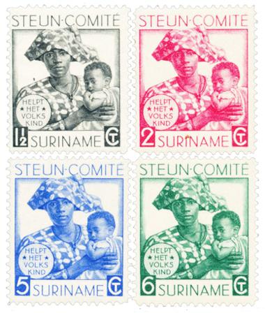 Suriname 1931 - NVPH 146/149 - Postfrisk