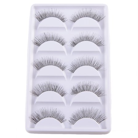 10 stk Luksuriøse lange falske øyevipper - Ida