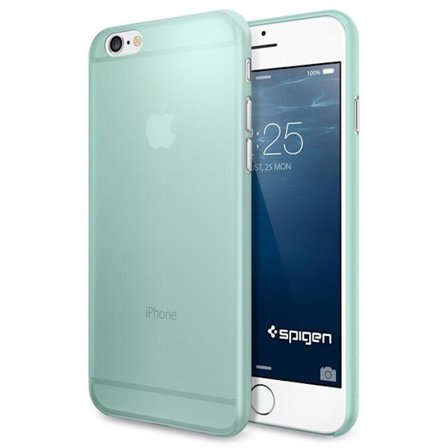 SPIGEN Air Skin 0.4mm Thick Skal till Apple iPhone 6/6S (Mint)