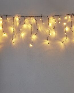 Star Trading Istappslynge LED-lys, 590 cm Svart