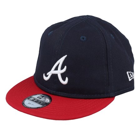 Kinder New Era - MLB Blau snapback Cap - Kinder Hatstore Exclusive x Atlanta Braves Kinder 9FIFTY Navy/Scarlet Snapback @ Hatstore
