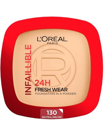 L'Oréal Paris L'oréal Paris Infaillible 24H Fresh Wear Powder Foundation 130 True Beige - 9 g