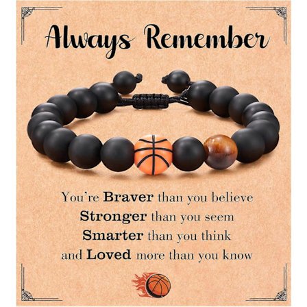 Volleyball/Basketball/Football/Softball/Baseball Armbånd Gaver til Drenge Piger, Teen Drenge/Piger Gaveideer til Juleeksamen Fødselsdag