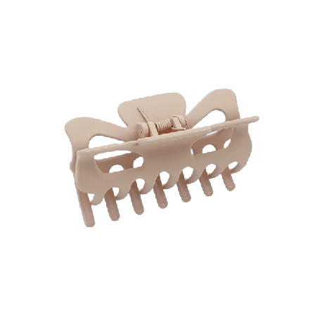 Complement Gummerad Klämma 9 Cm Accessoarer & tillbehör Dam Beige