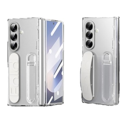 Samsung Z Fold7 telefondeksel, telefondeksel med håndleddsstropp, transparent