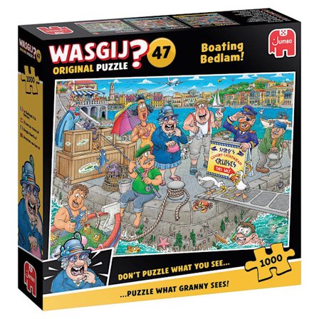 Wasgij Original 47 - Veneilykaaosta! 1000 palaa