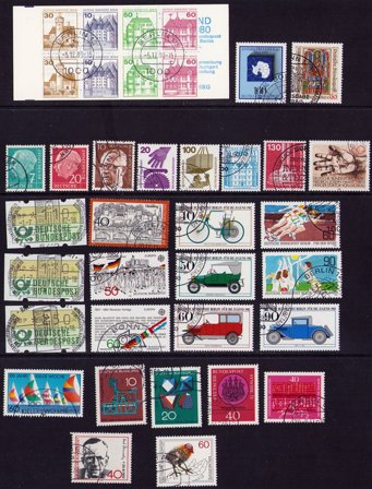 Tyskland/Berlin - Frimærkepakke - Stemplet