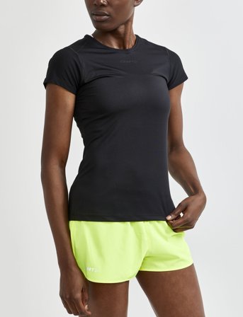 Craft Adv Essence Ss Slim Tee W - Black - XXL