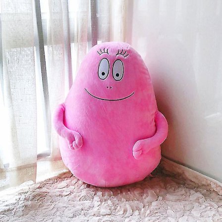 50cm Familie Barbapapa Plyslegetøj Stor Størrelse Blød Tegneserie Anime Fyldte Puder Dukke Pude Kast Pude Legetøj Til Børn Børnegave (FMY)