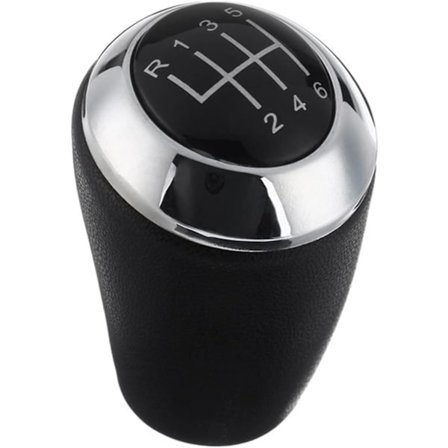 6 Gear Krom Læder Gearknop Mazda 3 BK BL CW 6 5 3 Serie CX-7 MX-5