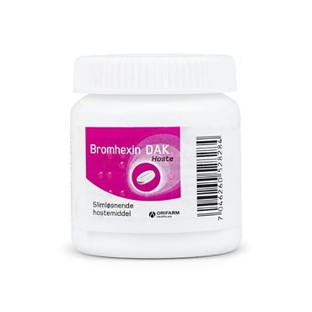 Bromhexin Tabletter 8 mg 100 stk, Medicin & Pleje, Håndkøbsmedicin, Øvrigt