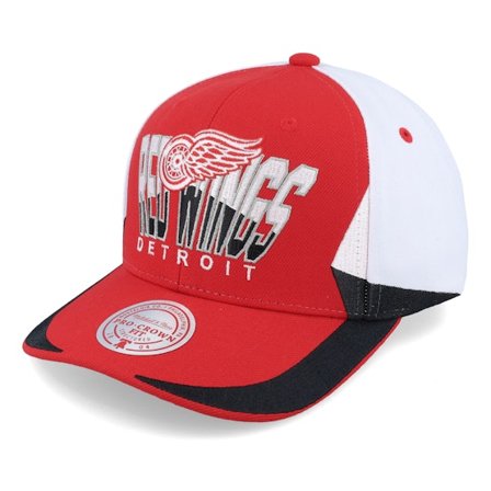 Mitchell & Ness - NHL Rouge adjustable Casquette - Detroit Red Wings Retrodome Pro Vintage Red @ Hatstore