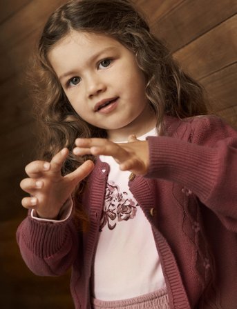 En Fant T-Shirt Ls - Pink - 104