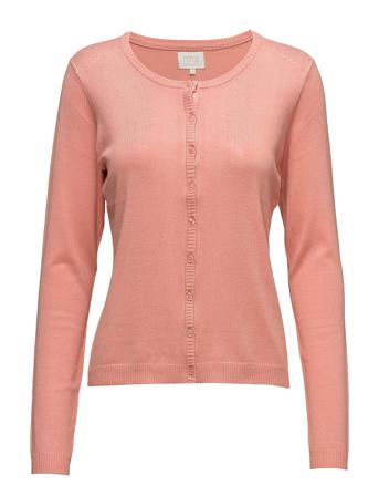 New Laura Cardigan Neuletakki Vaaleanpunainen Minus