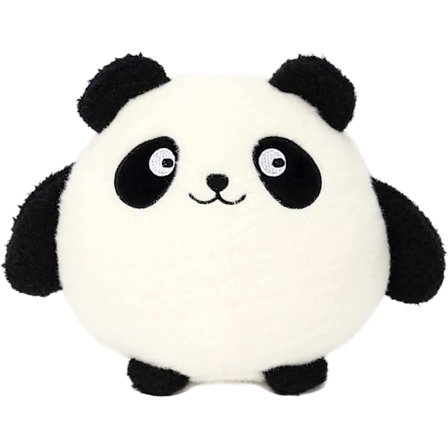 Søt Panda Kosedyr Leke, Bedårende Myk Panda Plysj Fylt Ferie Bursdagsgave for Barn Gutter Jenter, 8''