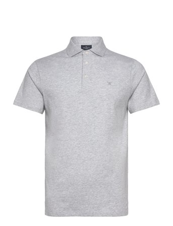 Hackett London Pima Cotton Polo - Grey - S