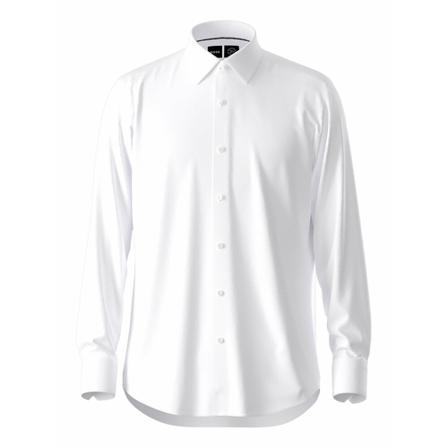Hugo Boss, Shirt Wit, Heren, Maat:L