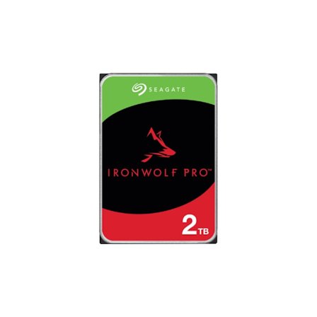 Seagate IronWolf Pro ST2000NT001 - hårddisk - 2 TB - SATA 6Gb/s